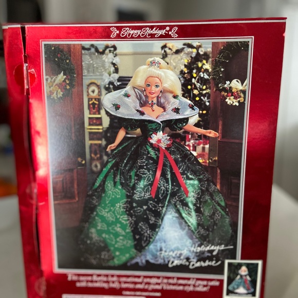 1995 Holiday Barbie Collector Box - Picture 2 of 4